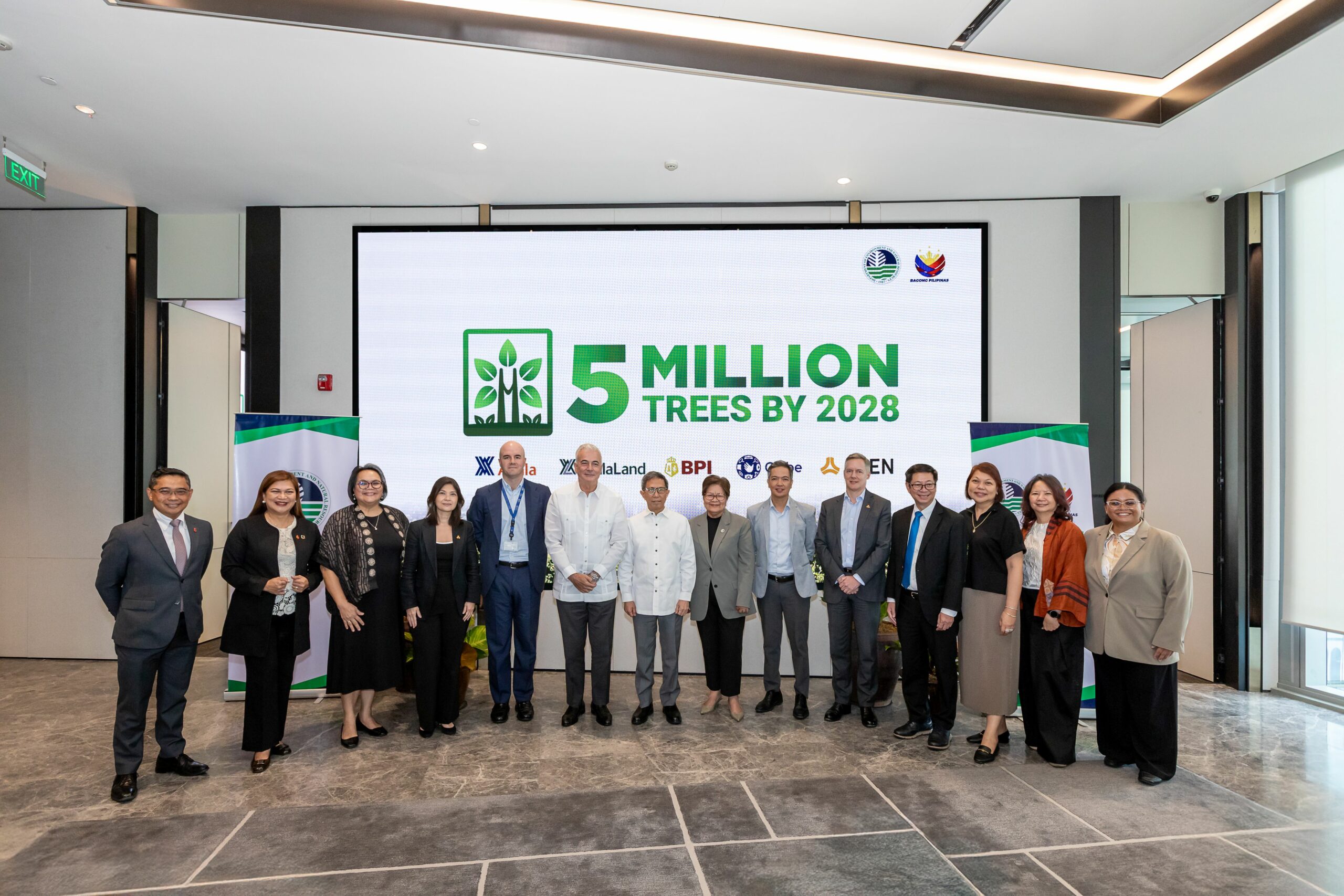 Ayala Group partners with DENR for national greening project 