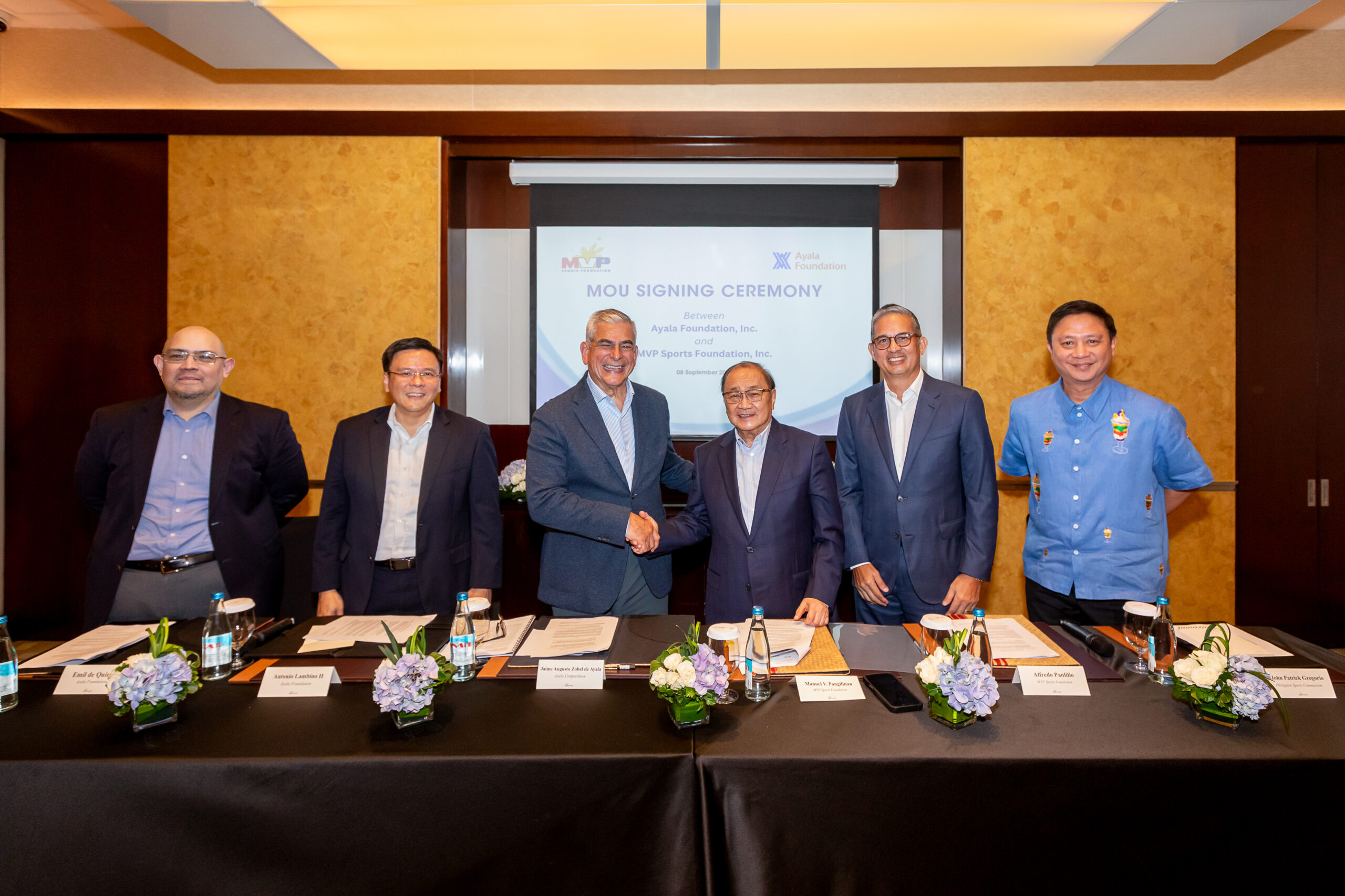 Ayala Foundation, MVP Sports Foundation partner to bring more Filipino athletes to global stage 