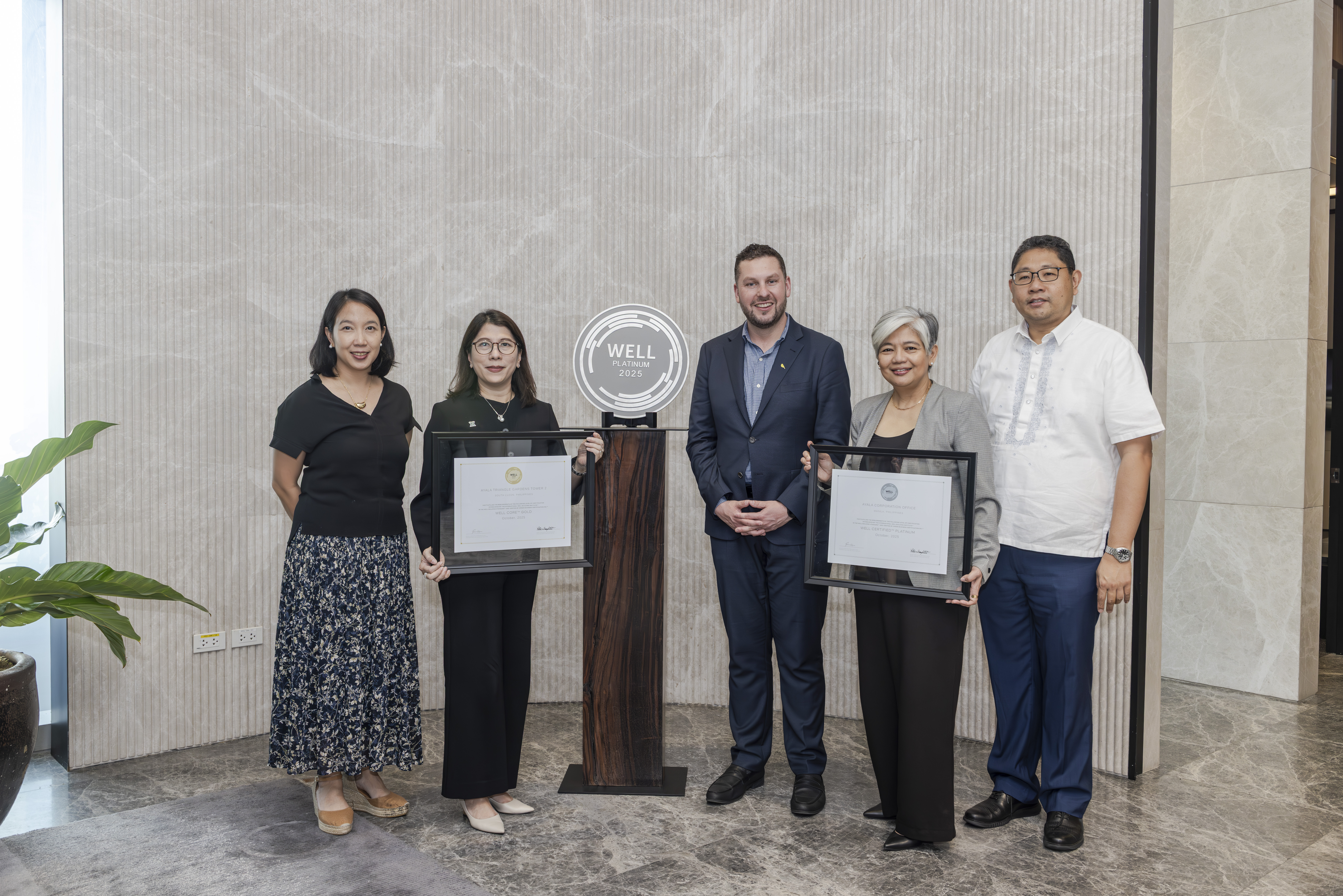 Ayala Group lands historic Well building certifications for workplace well-being