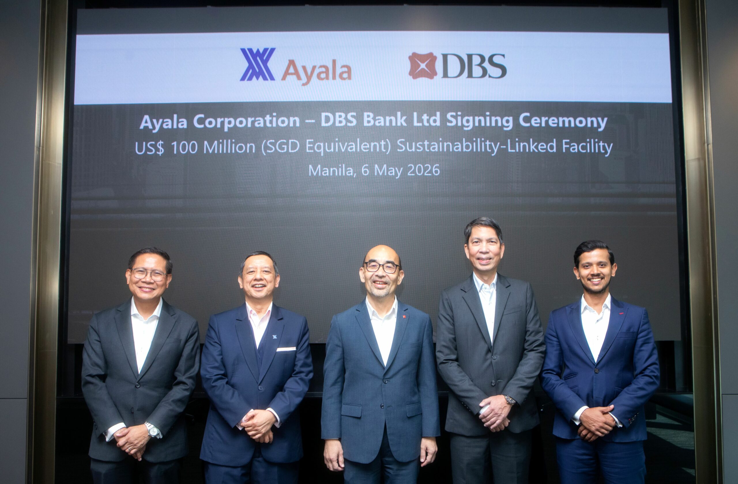 Ayala Corporation secures US$100 million sustainability-linked facility from DBS